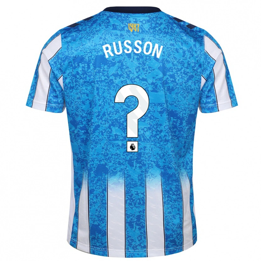 Danxen Kvinnor Will Russon #0 Vit Blå Orange Hemmatröja Matchtröjor 2026/27 Tröjor T-Tröja