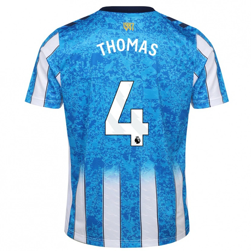 Danxen Kvinnor Bobby Thomas #4 Vit Blå Orange Hemmatröja Matchtröjor 2026/27 Tröjor T-Tröja