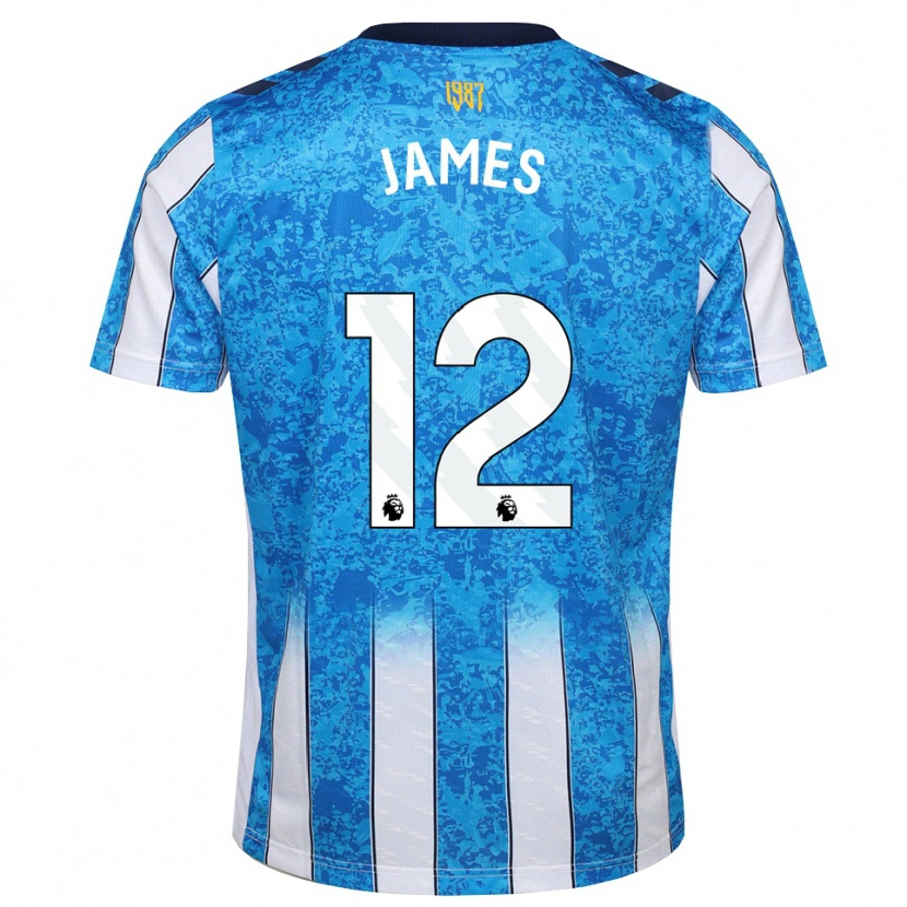 Danxen Kvinnor Jack James #12 Vit Blå Orange Hemmatröja Matchtröjor 2026/27 Tröjor T-Tröja
