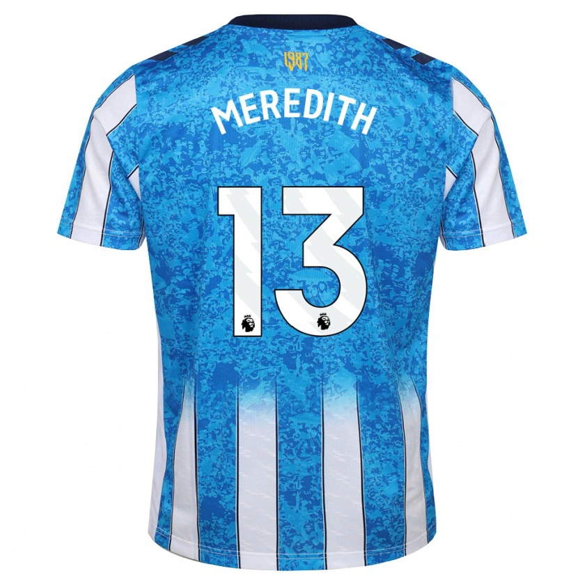 Danxen Kvinnor Eliot Meredith #13 Vit Blå Orange Hemmatröja Matchtröjor 2026/27 Tröjor T-Tröja