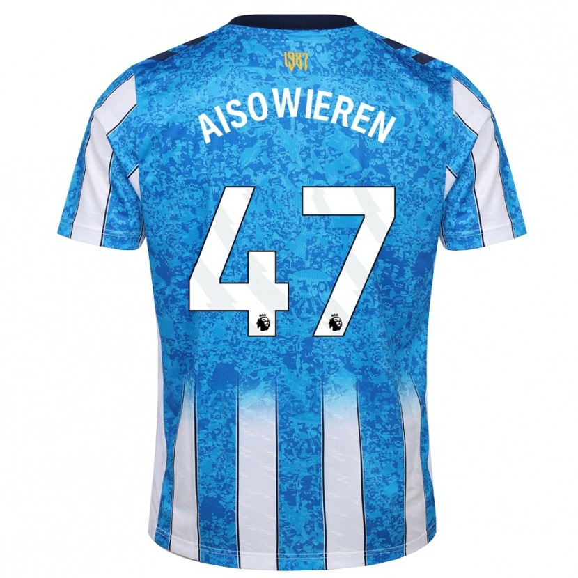 Danxen Kvinnor Evan Eghosa Aisowieren #47 Vit Blå Orange Hemmatröja Matchtröjor 2026/27 Tröjor T-Tröja