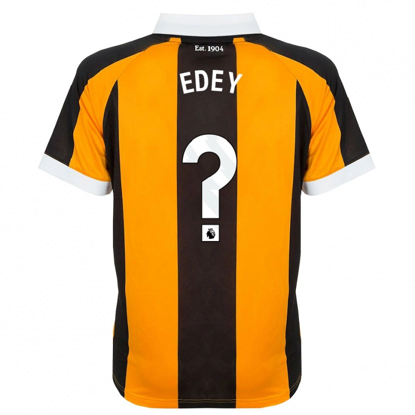 Danxen Kvinnor Alex Edey #0 Orange Svart Vit Hemmatröja Matchtröjor 2026/27 Tröjor T-Tröja