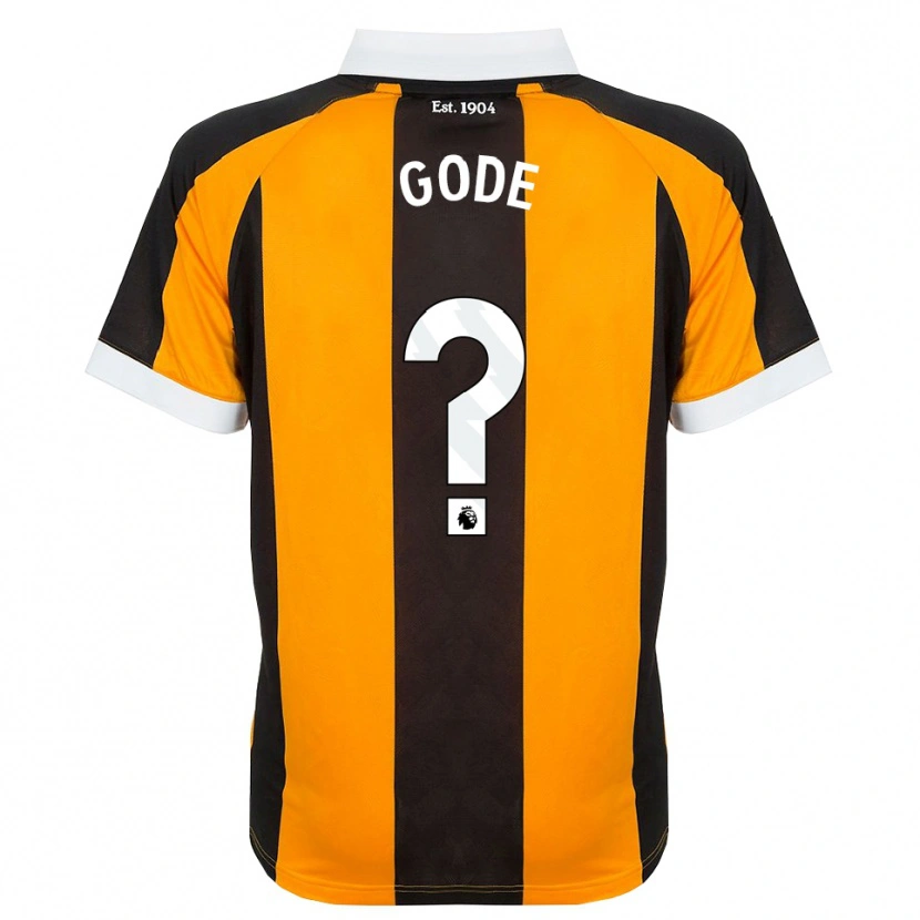 Danxen Kvinnor Ted Gode #0 Orange Svart Vit Hemmatröja Matchtröjor 2026/27 Tröjor T-Tröja