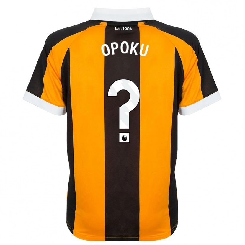 Danxen Kvinnor Sam Opoku #0 Orange Svart Vit Hemmatröja Matchtröjor 2026/27 Tröjor T-Tröja