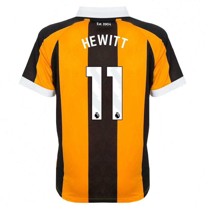 Danxen Kvinnor Stan Hewitt #11 Orange Svart Vit Hemmatröja Matchtröjor 2026/27 Tröjor T-Tröja