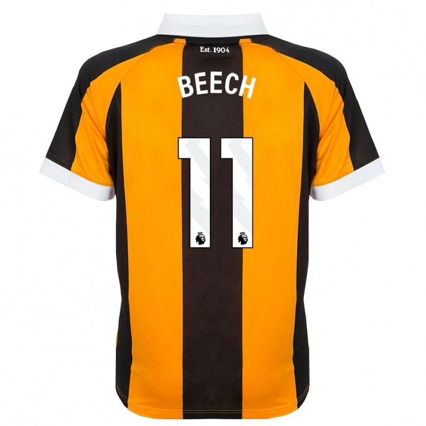 Danxen Kvinnor Rebecca Beech #11 Orange Svart Vit Hemmatröja Matchtröjor 2026/27 Tröjor T-Tröja