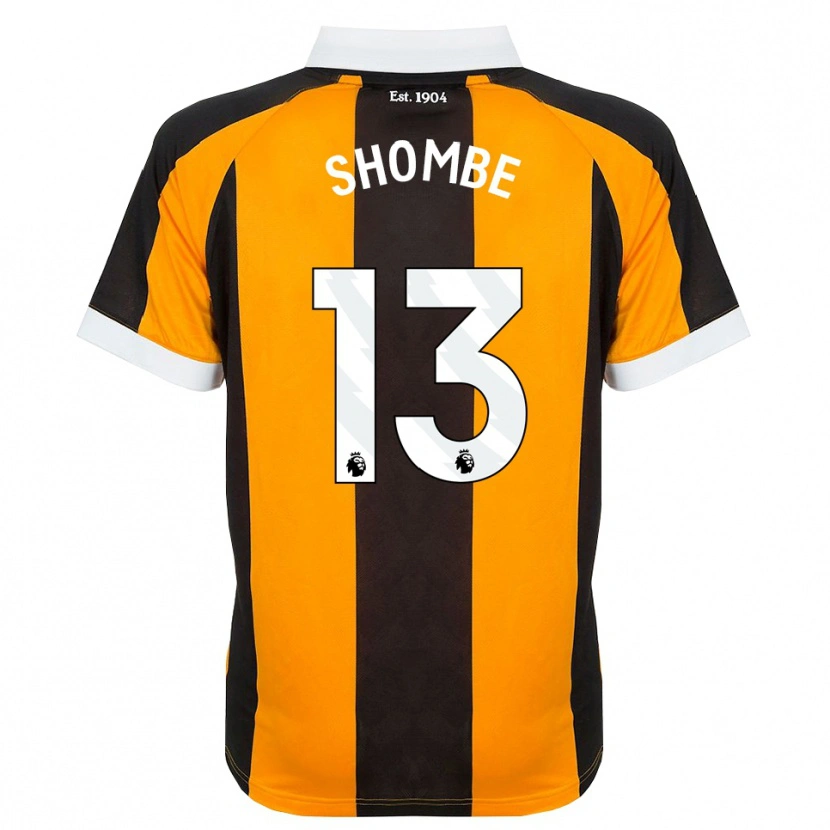 Danxen Kvinnor Khiani Shombe #13 Orange Svart Vit Hemmatröja Matchtröjor 2026/27 Tröjor T-Tröja