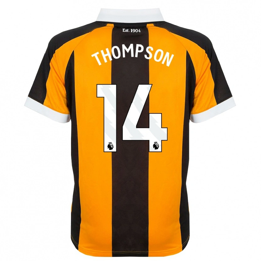 Danxen Kvinnor Katie Thompson #14 Orange Svart Vit Hemmatröja Matchtröjor 2026/27 Tröjor T-Tröja