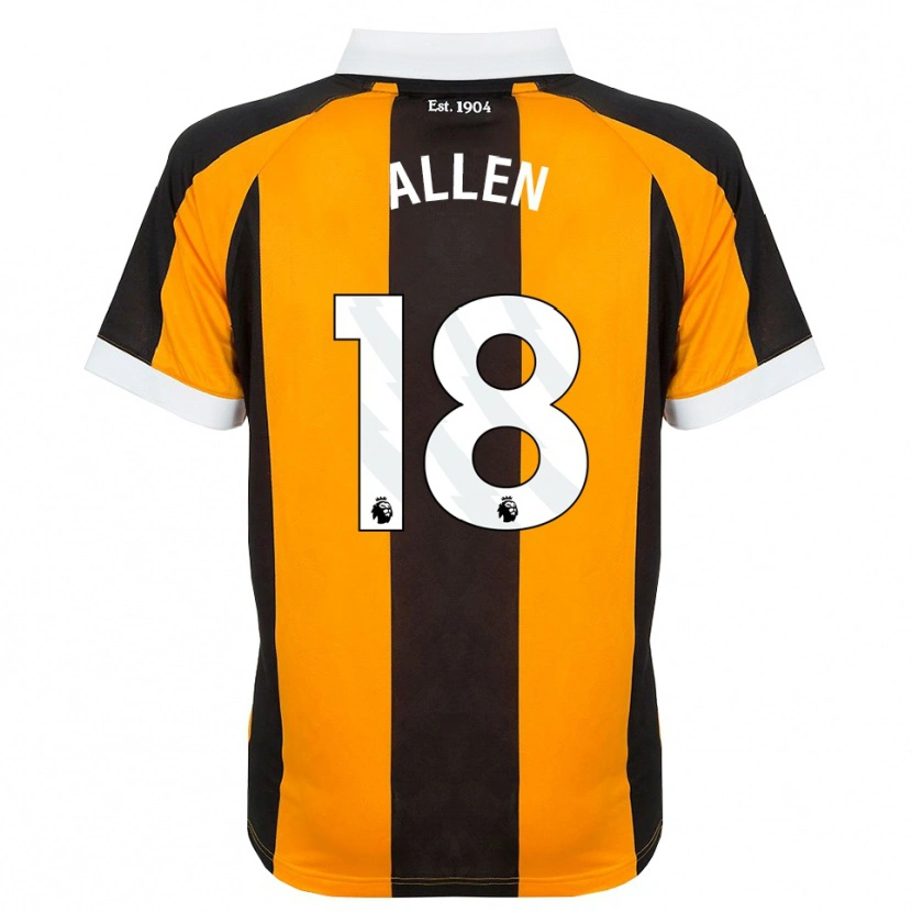 Danxen Kvinnor Aaliyah Allen #18 Orange Svart Vit Hemmatröja Matchtröjor 2026/27 Tröjor T-Tröja