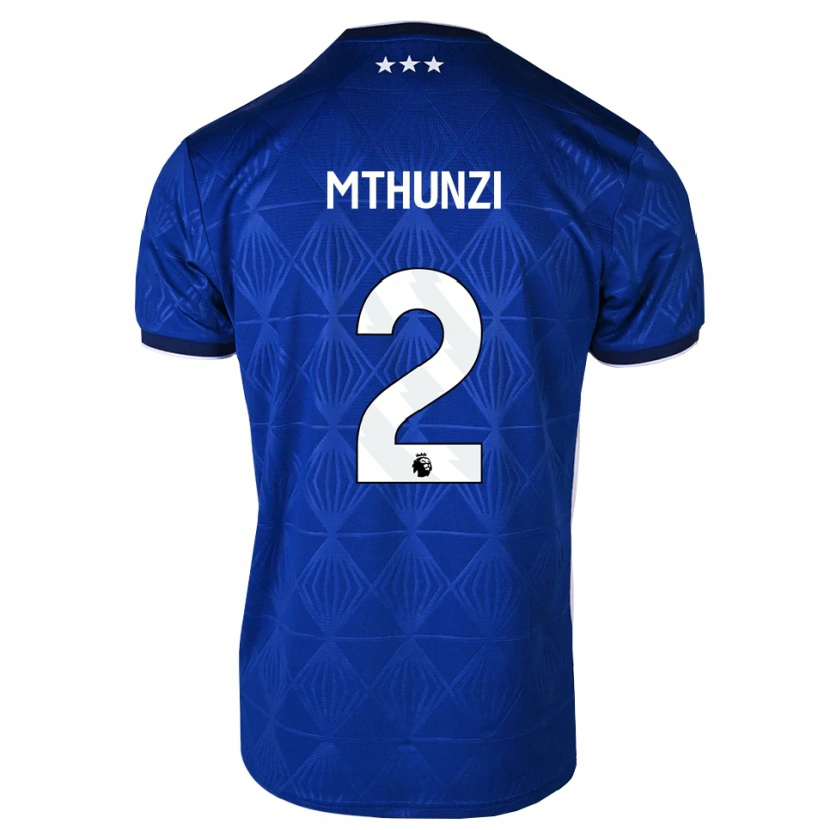 Danxen Kvinnor Corbin Mthunzi #2 Mellanblå Vit Röd Hemmatröja Matchtröjor 2026/27 Tröjor T-Tröja
