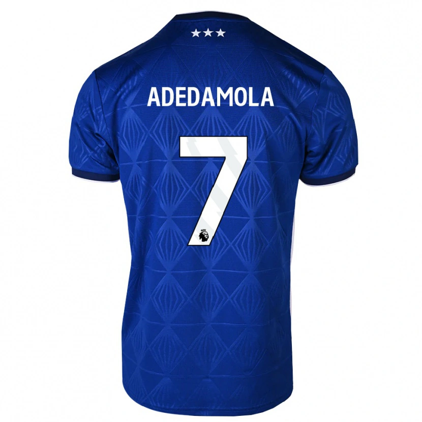Danxen Kvinnor Joel Adedamola #7 Mellanblå Vit Röd Hemmatröja Matchtröjor 2026/27 Tröjor T-Tröja