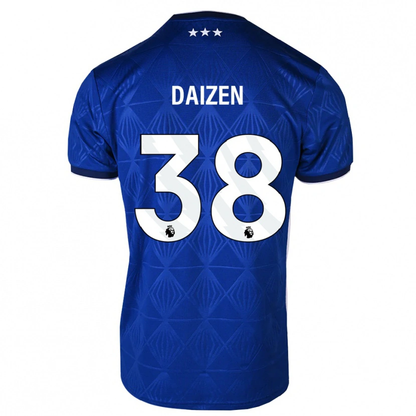 Danxen Kvinnor Daizen Maeda #38 Mellanblå Vit Röd Hemmatröja Matchtröjor 2026/27 Tröjor T-Tröja