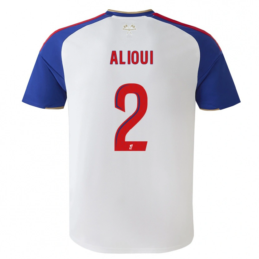 Danxen Kvinnor Adam Alioui #2 Kungligt Blå Röd Vit Hemmatröja Matchtröjor 2026/27 Tröjor T-Tröja
