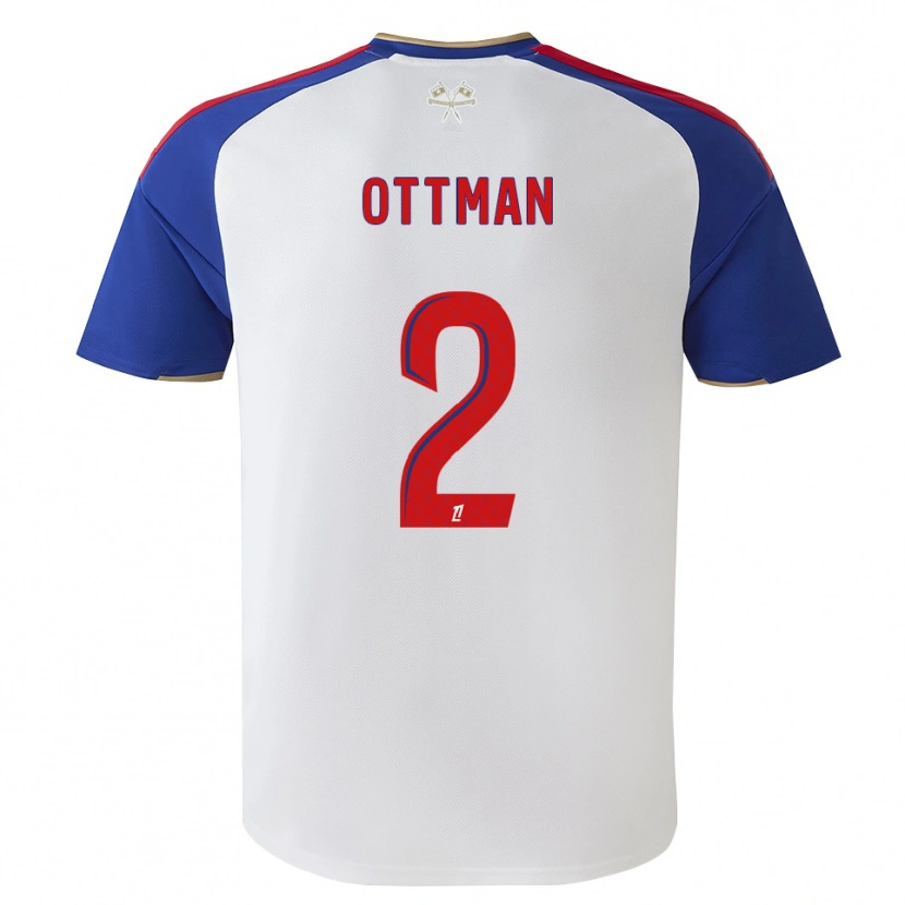 Danxen Kvinnor Ottman Katırağ #2 Kungligt Blå Röd Vit Hemmatröja Matchtröjor 2026/27 Tröjor T-Tröja