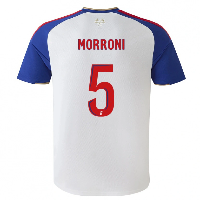 Danxen Kvinnor Perle Morroni #5 Kungligt Blå Röd Vit Hemmatröja Matchtröjor 2026/27 Tröjor T-Tröja