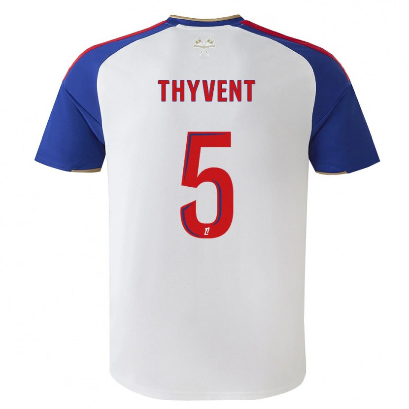 Danxen Kvinnor Estéban Thyvent #5 Kungligt Blå Röd Vit Hemmatröja Matchtröjor 2026/27 Tröjor T-Tröja