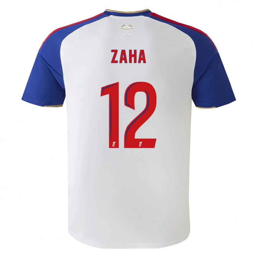 Danxen Kvinnor Wilfried Zaha #12 Kungligt Blå Röd Vit Hemmatröja Matchtröjor 2026/27 Tröjor T-Tröja