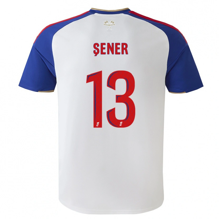 Danxen Kvinnor Haktan Şener #13 Kungligt Blå Röd Vit Hemmatröja Matchtröjor 2026/27 Tröjor T-Tröja