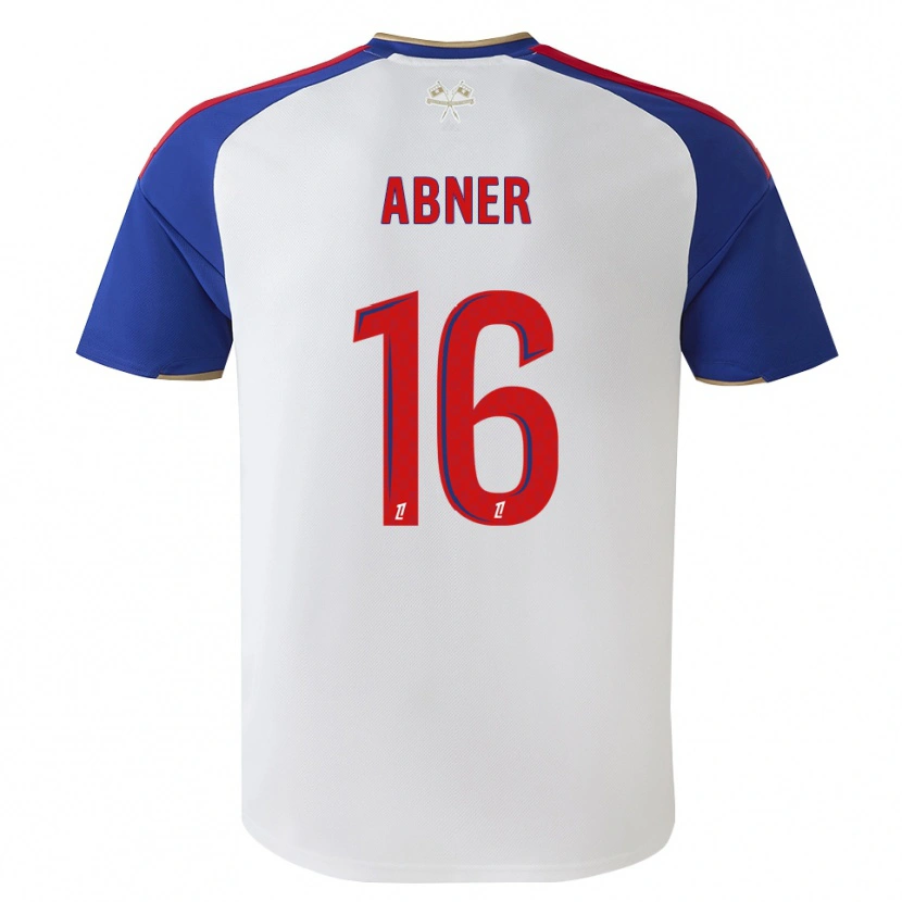 Danxen Kvinnor Abner Vinícius Da Silva Santos #16 Kungligt Blå Röd Vit Hemmatröja Matchtröjor 2026/27 Tröjor T-Tröja
