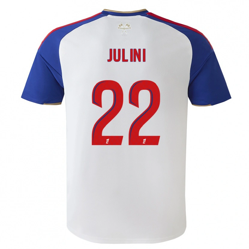 Danxen Kvinnor Sally Julini #22 Kungligt Blå Röd Vit Hemmatröja Matchtröjor 2026/27 Tröjor T-Tröja