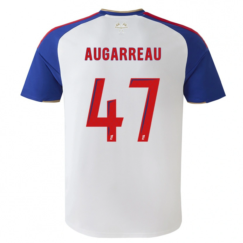 Danxen Kvinnor Sofiane Augarreau #47 Kungligt Blå Röd Vit Hemmatröja Matchtröjor 2026/27 Tröjor T-Tröja