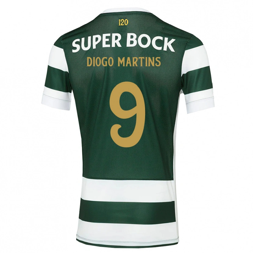 Danxen Kvinnor Diogo Martins #9 Mörk Skiffergrå Vit Hemmatröja Matchtröjor 2026/27 Tröjor T-Tröja