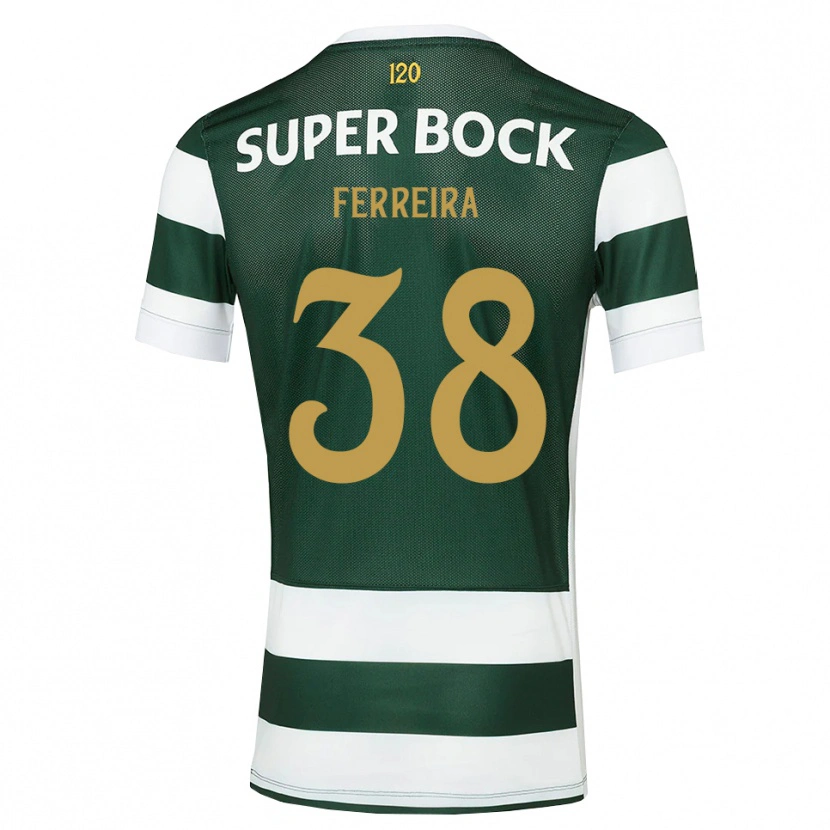 Danxen Kvinnor Marta Ferreira #38 Mörk Skiffergrå Vit Hemmatröja Matchtröjor 2026/27 Tröjor T-Tröja