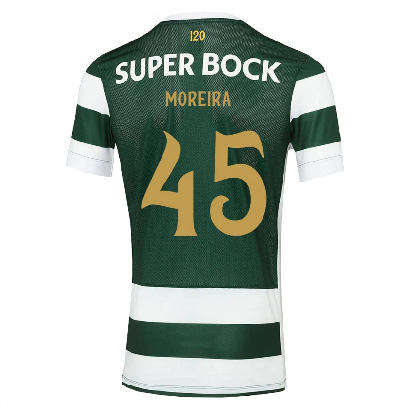 Danxen Kvinnor David Moreira #45 Mörk Skiffergrå Vit Hemmatröja Matchtröjor 2026/27 Tröjor T-Tröja