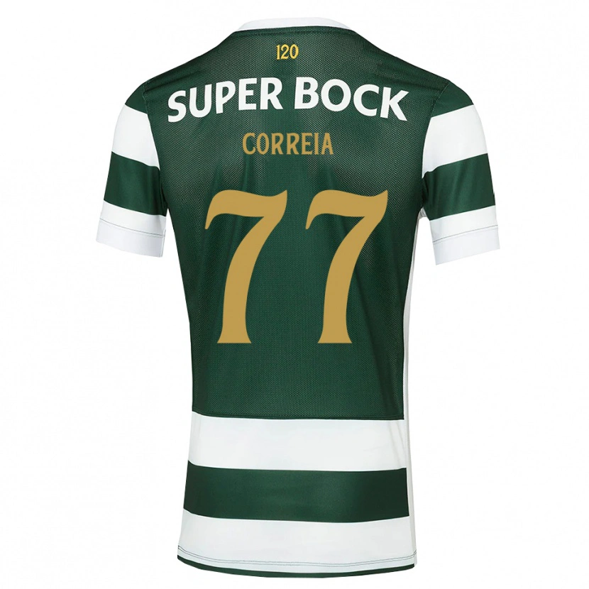 Danxen Kvinnor Alícia Correia #77 Mörk Skiffergrå Vit Hemmatröja Matchtröjor 2026/27 Tröjor T-Tröja
