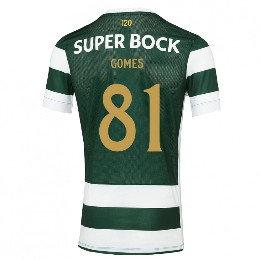 Danxen Kvinnor Salvador Gomes #81 Mörk Skiffergrå Vit Hemmatröja Matchtröjor 2026/27 Tröjor T-Tröja