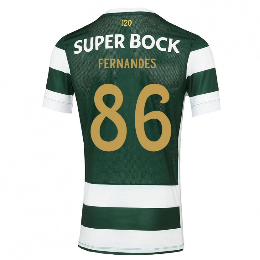 Danxen Kvinnor Emanuel Fernandes #86 Mörk Skiffergrå Vit Hemmatröja Matchtröjor 2026/27 Tröjor T-Tröja