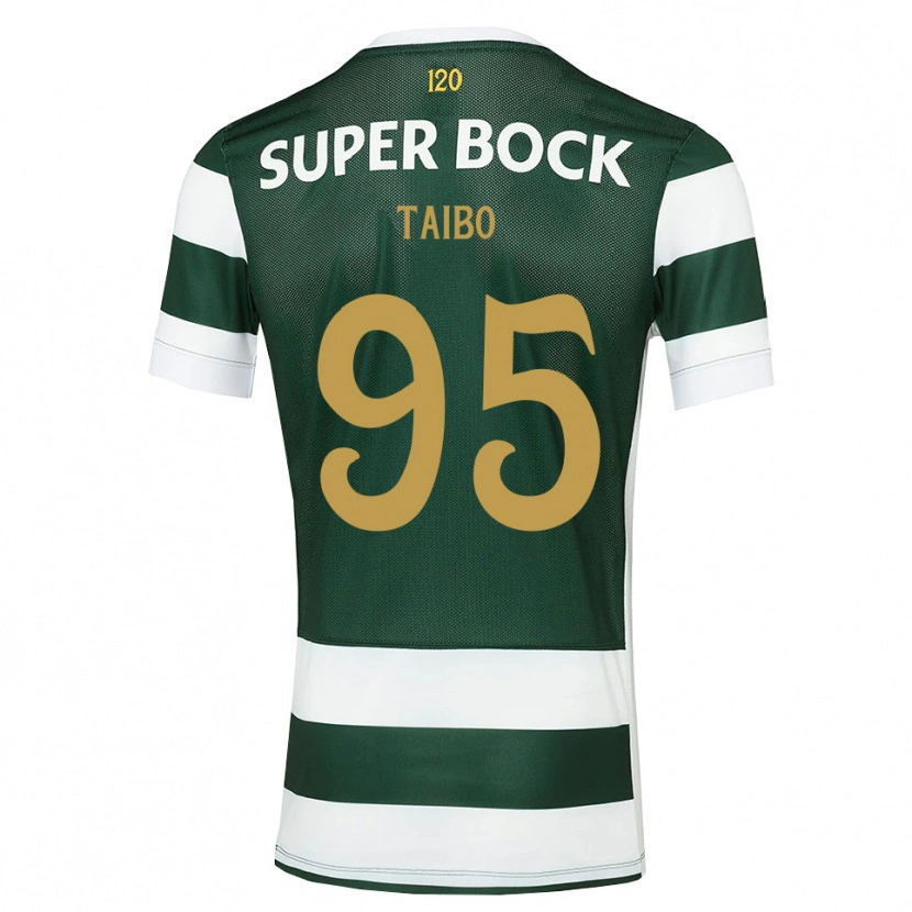 Danxen Kvinnor Lucas Taibo #95 Mörk Skiffergrå Vit Hemmatröja Matchtröjor 2026/27 Tröjor T-Tröja