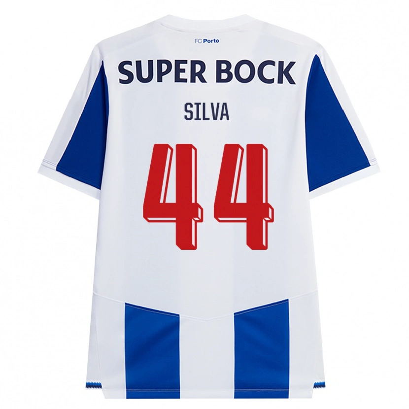 Danxen Kvinnor Felipe Silva #44 Blå Vit Röd Hemmatröja Matchtröjor 2026/27 Tröjor T-Tröja