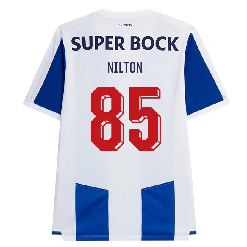 Danxen Kvinnor Nilton #85 Blå Vit Röd Hemmatröja Matchtröjor 2026/27 Tröjor T-Tröja