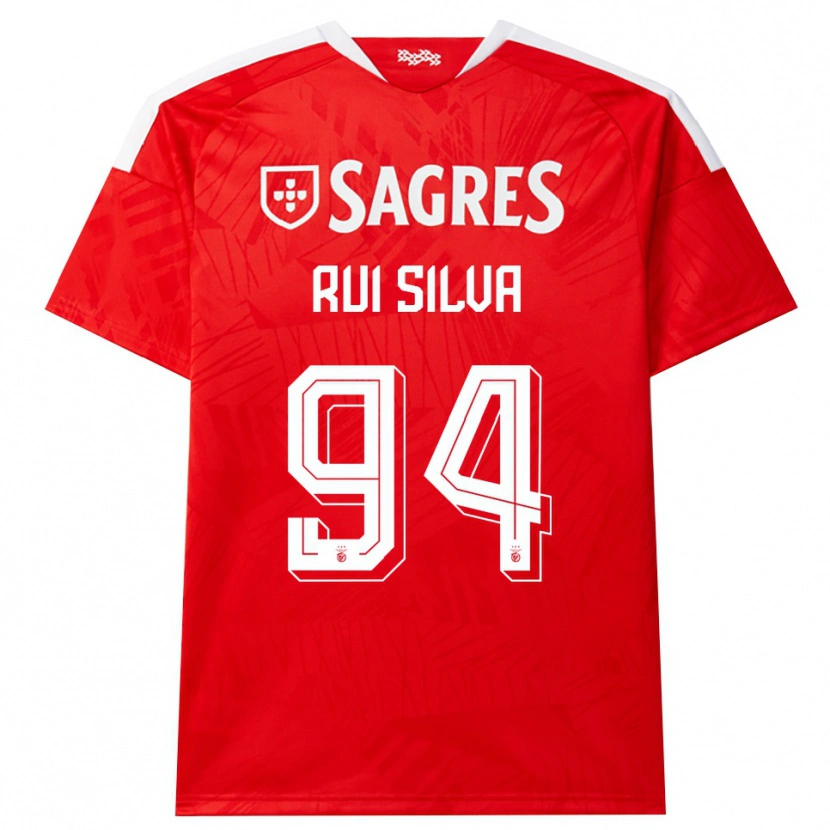 Danxen Kvinnor Rui Silva #94 Röd Vit Gul Hemmatröja Matchtröjor 2026/27 Tröjor T-Tröja