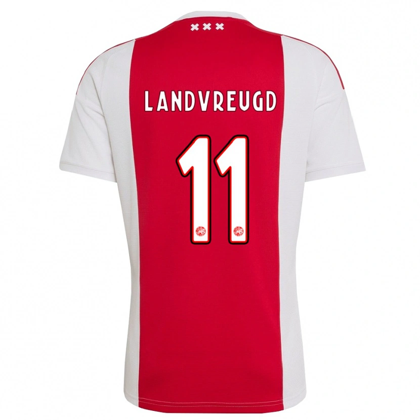Danxen Kvinnor Nafairon Landvreugd #11 Röd Vit Gul Hemmatröja Matchtröjor 2026/27 Tröjor T-Tröja