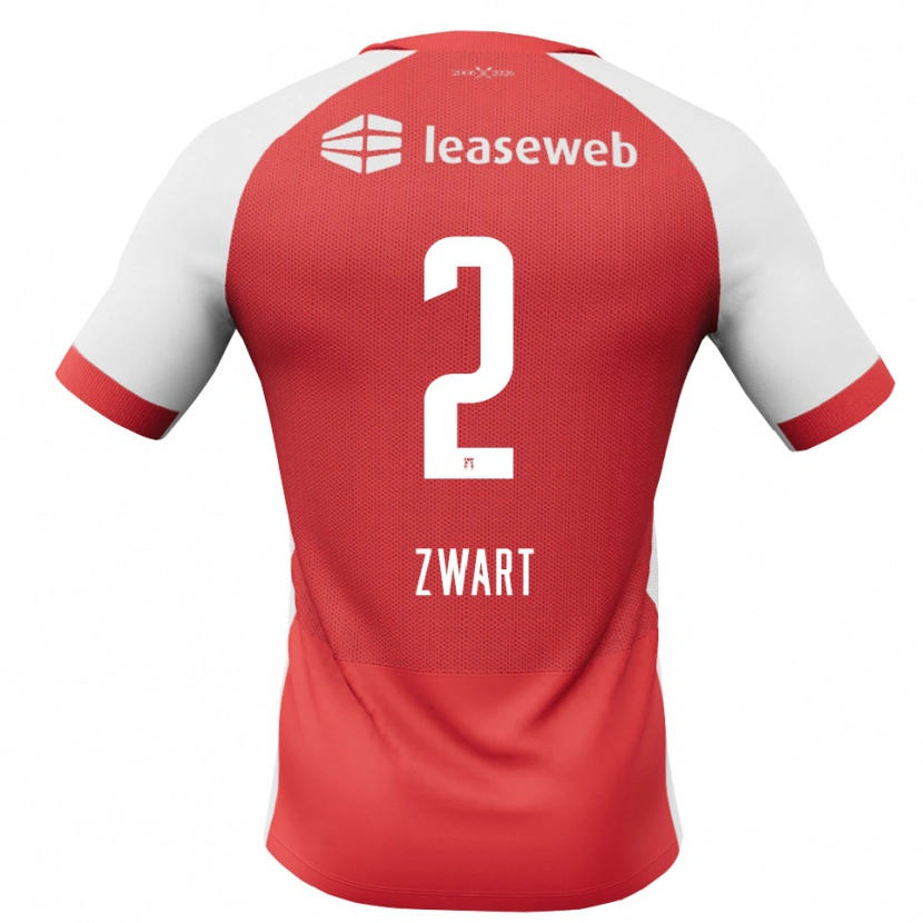 Danxen Kvinnor Jesper Zwart #2 Röd Vit Svart Hemmatröja Matchtröjor 2026/27 Tröjor T-Tröja