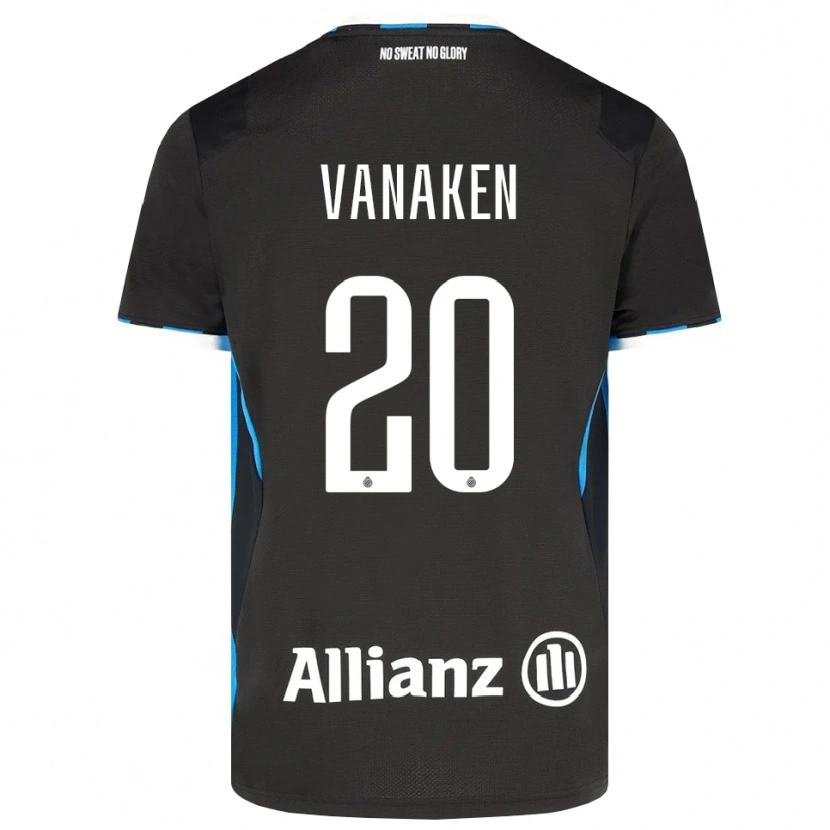 Danxen Kvinnor Hans Vanaken #20 Svart Röd Blå Hemmatröja Matchtröjor 2026/27 Tröjor T-Tröja