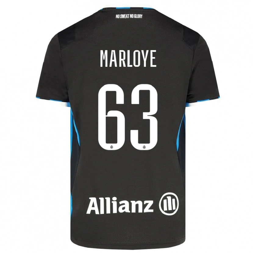 Danxen Kvinnor Sacha Marloye #63 Svart Röd Blå Hemmatröja Matchtröjor 2026/27 Tröjor T-Tröja