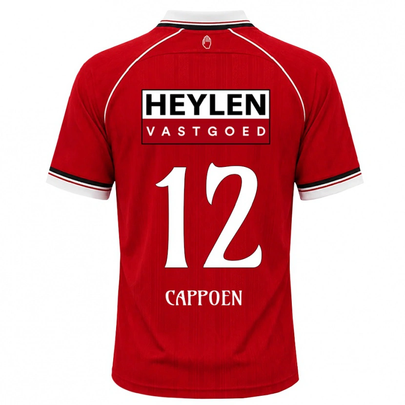 Danxen Kvinnor Logan Cappoen #12 Röd Vit Svart Hemmatröja Matchtröjor 2026/27 Tröjor T-Tröja