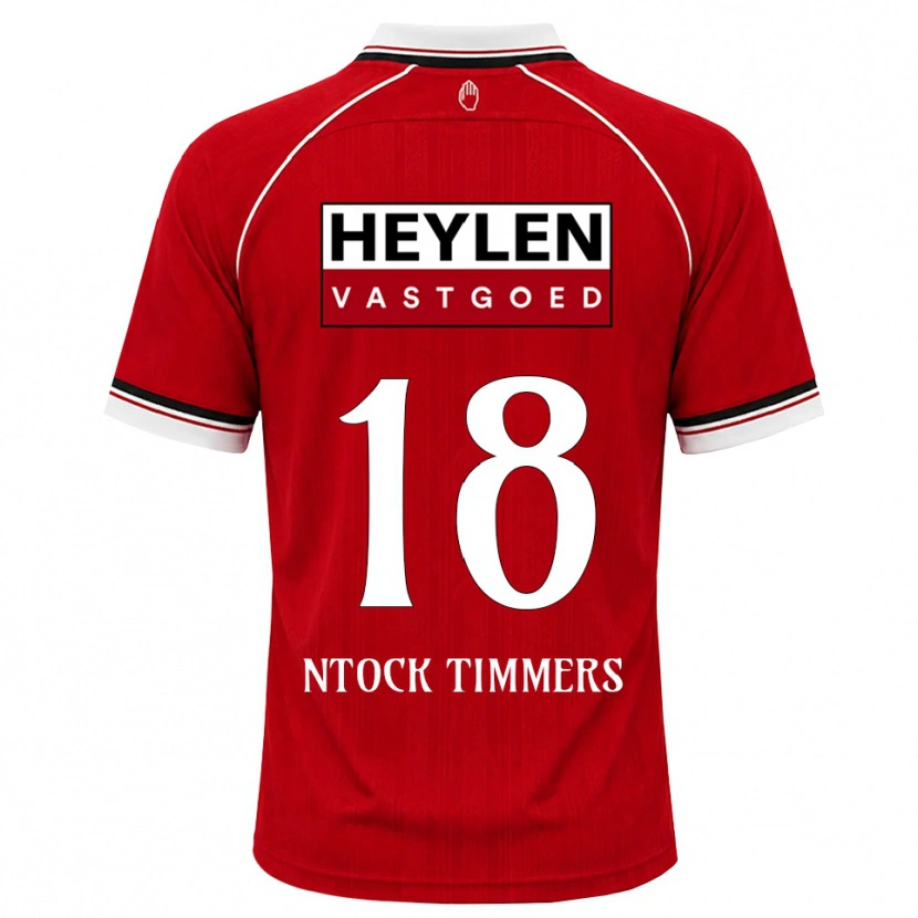 Danxen Kvinnor Kurtis Ntock #18 Röd Vit Svart Hemmatröja Matchtröjor 2026/27 Tröjor T-Tröja