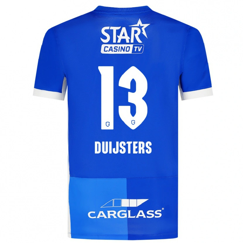 Danxen Kvinnor Gwen Duijsters #13 Mellanblå Kungligblå Vit Hemmatröja Matchtröjor 2026/27 Tröjor T-Tröja