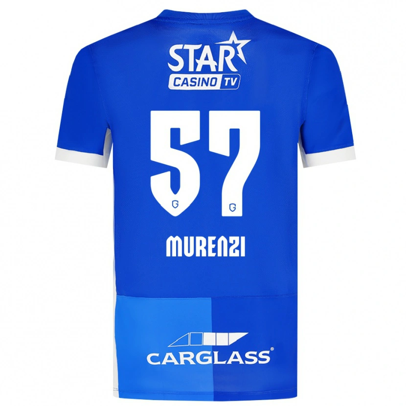 Danxen Kvinnor Aaron Murenzi #57 Mellanblå Kungligblå Vit Hemmatröja Matchtröjor 2026/27 Tröjor T-Tröja