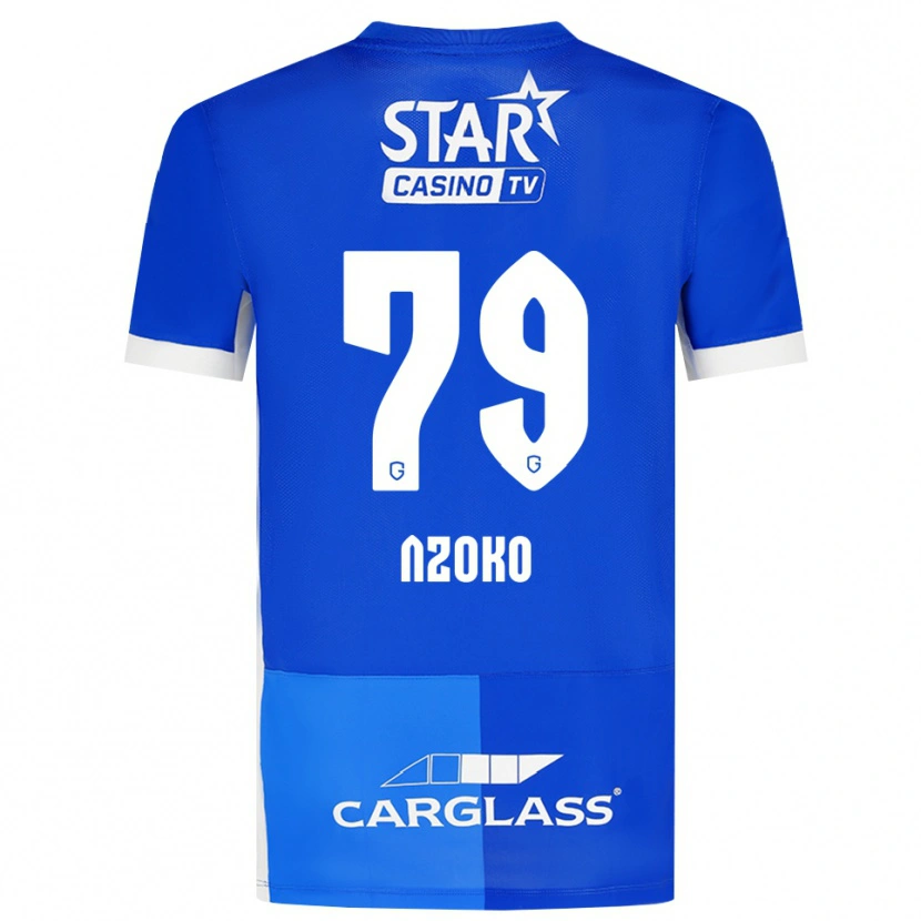 Danxen Kvinnor Djoully Nzoko #79 Mellanblå Kungligblå Vit Hemmatröja Matchtröjor 2026/27 Tröjor T-Tröja