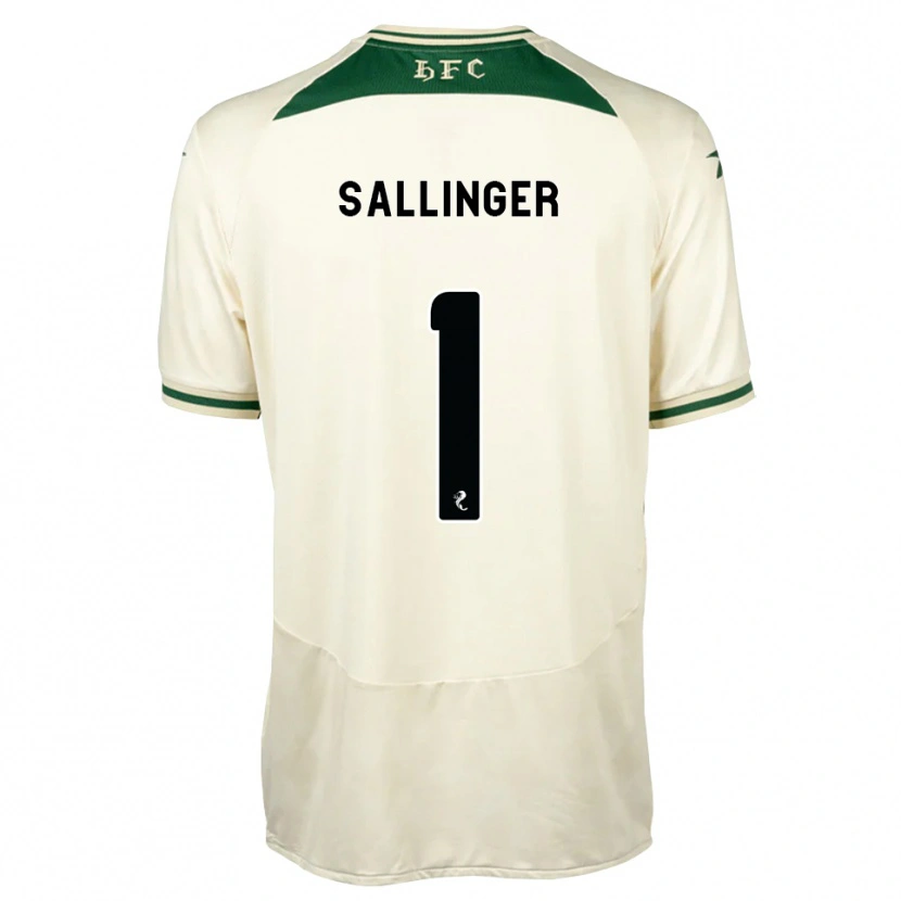Danxen Kvinnor Raphael Sallinger #1 Vit Skogsgrön Bortatröja Matchtröjor 2026/27 Tröjor T-Tröja