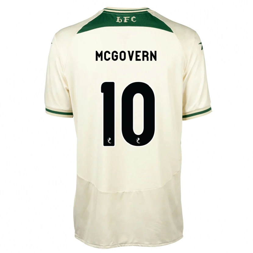 Danxen Kvinnor Kathleen Mcgovern #10 Vit Skogsgrön Bortatröja Matchtröjor 2026/27 Tröjor T-Tröja