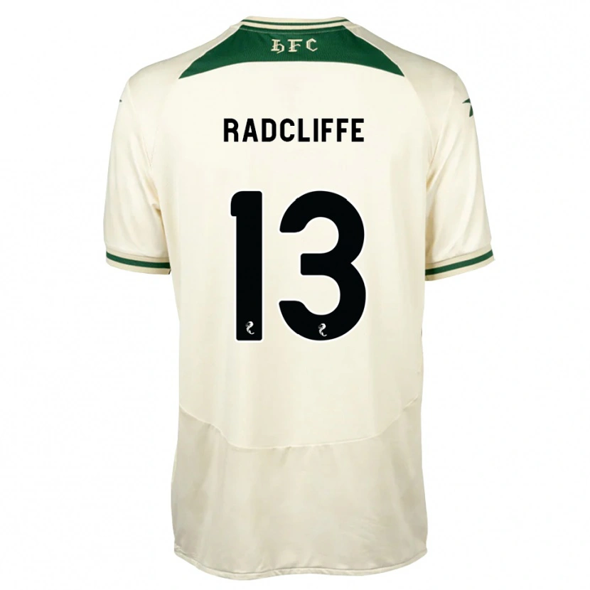 Danxen Kvinnor Josh Radcliffe #13 Vit Skogsgrön Bortatröja Matchtröjor 2026/27 Tröjor T-Tröja