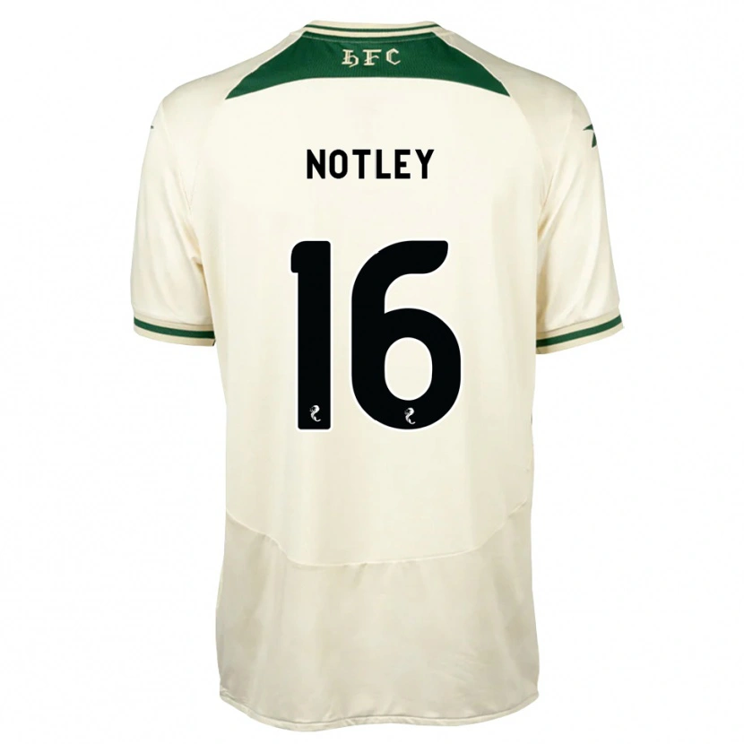 Danxen Kvinnor Ellis Notley #16 Vit Skogsgrön Bortatröja Matchtröjor 2026/27 Tröjor T-Tröja