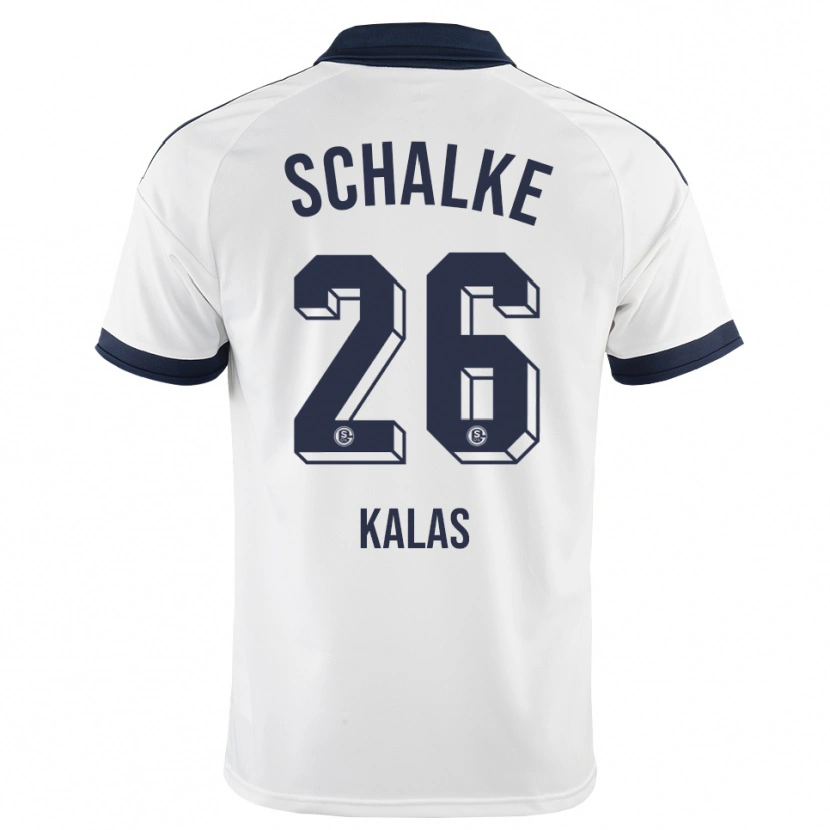 Danxen Kvinnor Tomas Kalas #26 Svart Vit Bortatröja Matchtröjor 2026/27 Tröjor T-Tröja