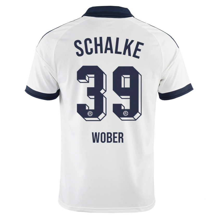 Danxen Kvinnor Maximilian Wöber #39 Svart Vit Bortatröja Matchtröjor 2026/27 Tröjor T-Tröja